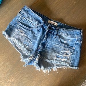 Holister denim shorts